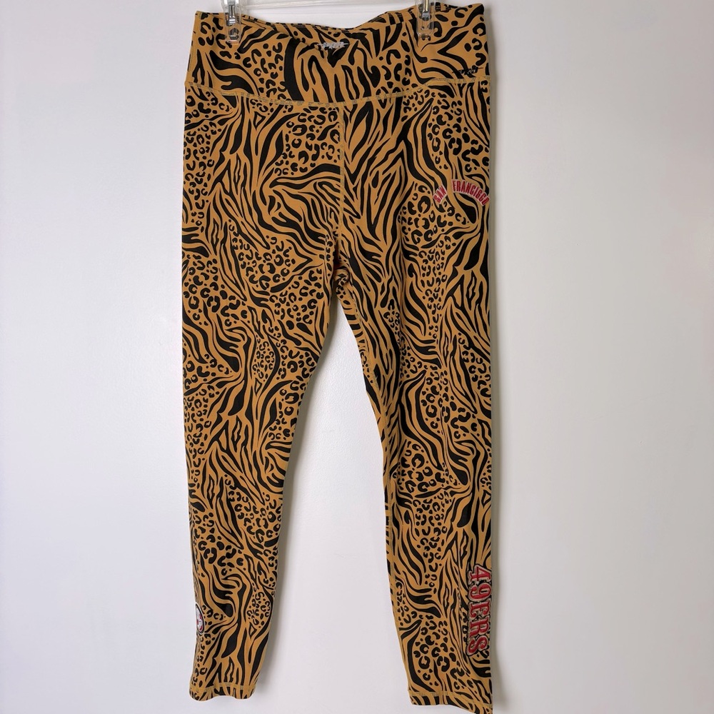 Pro Standard San Francisco 49ers Animal Print Leggings